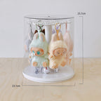 Rotating Hanging Display Rack with Cover