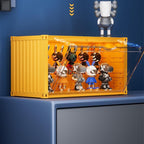 Mini Shipping Container Figurines Display Box