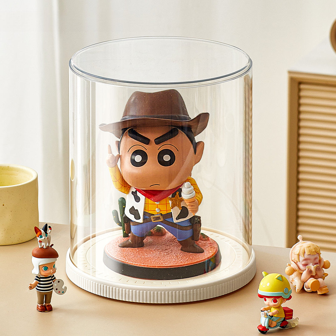 Height Adjustable Rotating Display Box