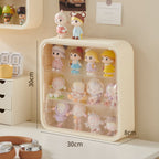 Wall-Mounted 3-Tier Figurine Display Box