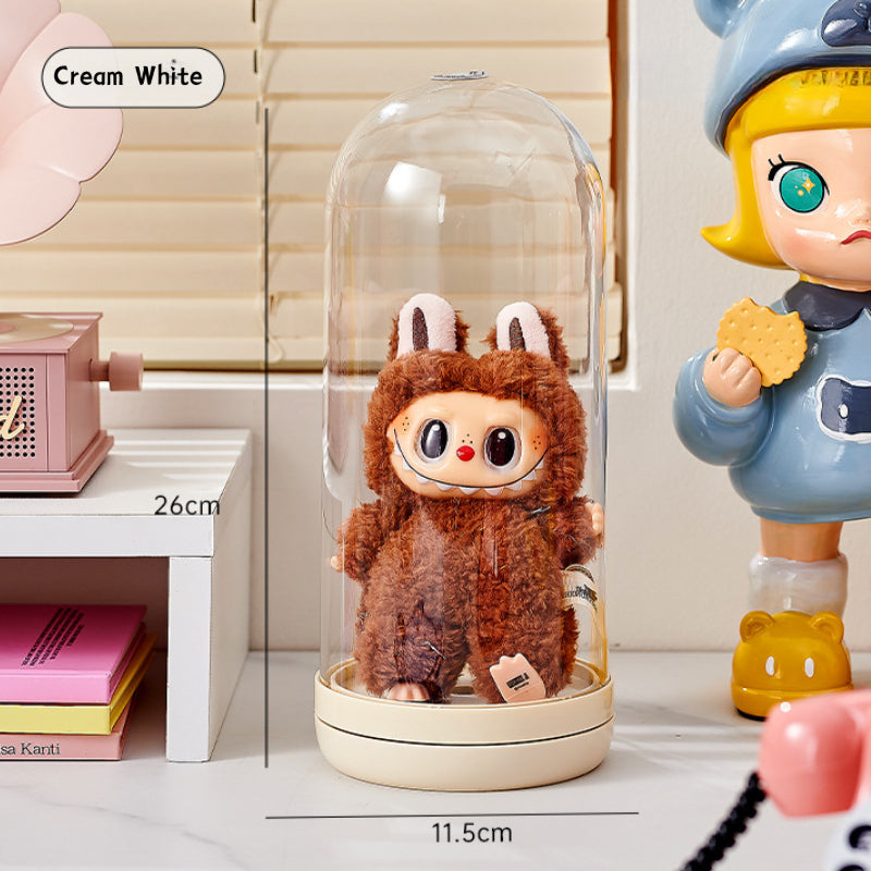 Mini Figurines Rotating Display Box with Lid