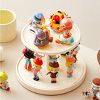 Height Adjustable Rotating Display Box