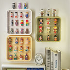 Wall-Mounted 3-Tier Figurine Display Box