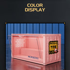 Mini Shipping Container Figurines Display Box