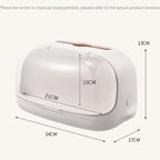 Display-Tissue Box with Support Spring