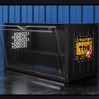 Mini Shipping Container Figurines Display Box