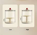 Height Adjustable Rotating Display Box