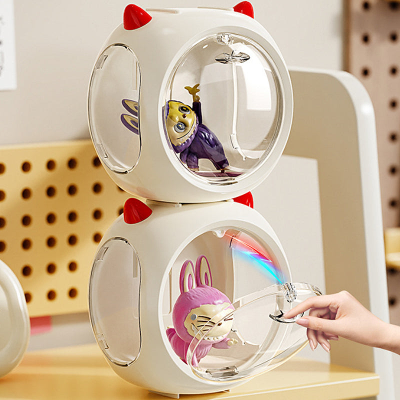 Space Capsule Wall-Mounted Acrylic Display Box