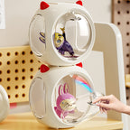 Space Capsule Wall-Mounted Acrylic Display Box
