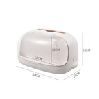 Display-Tissue Box with Support Spring