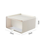 Desktop Storage Drawers with Figurine Display Box
