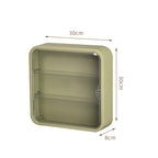 Wall-Mounted 3-Tier Figurine Display Box