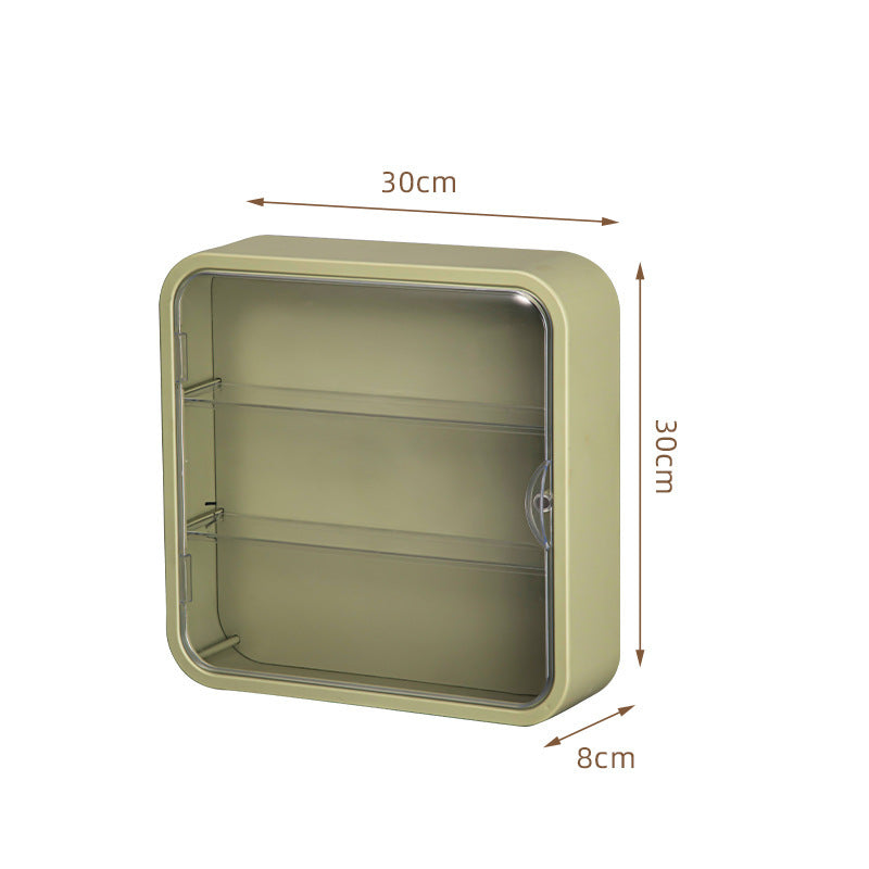 Wall-Mounted 3-Tier Figurine Display Box