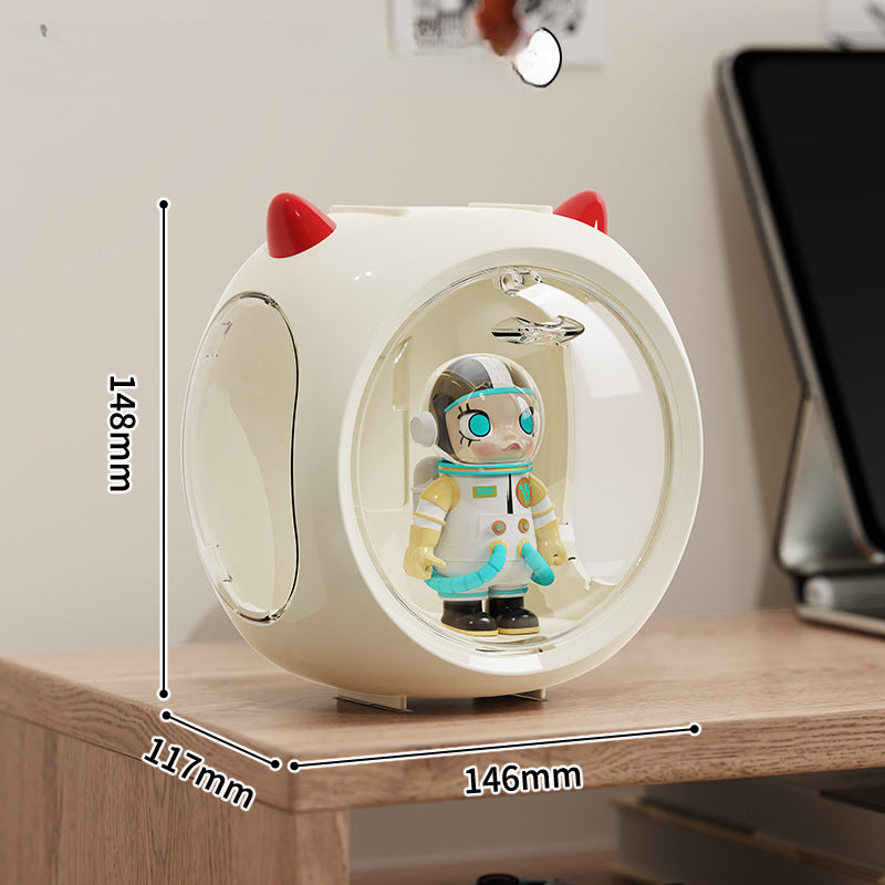 Space Capsule Wall-Mounted Acrylic Display Box