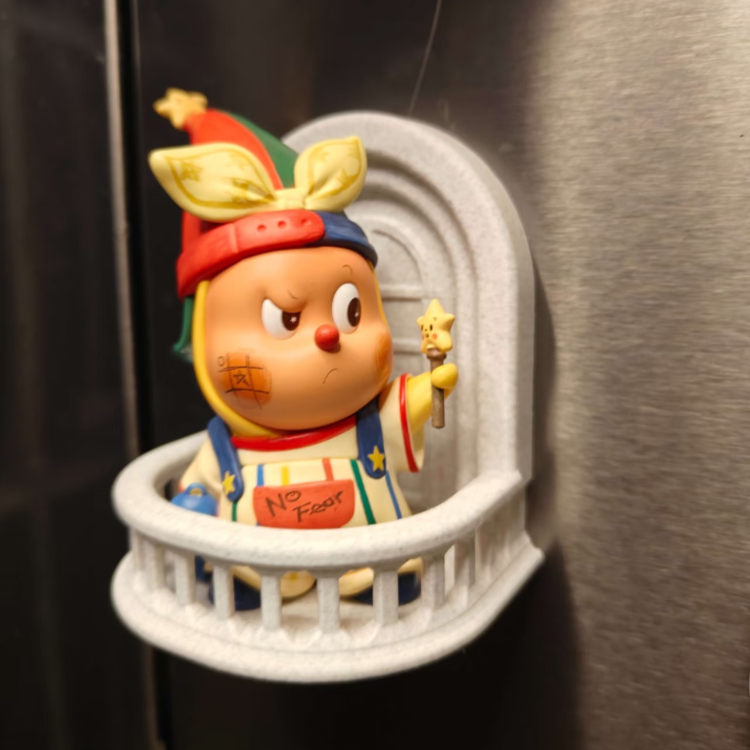 3D-Print Balcony Display Fridge Magnets (Set of 2)