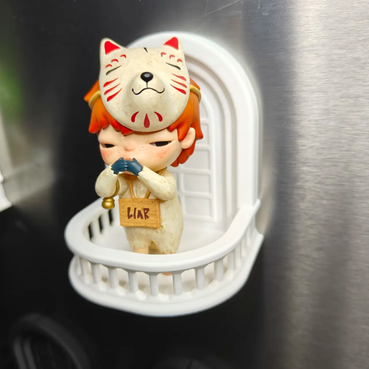 3D-Print Balcony Display Fridge Magnets (Set of 2)