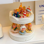Rotating Carousel Display Case with Music