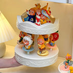 Rotating Carousel Display Case with Music