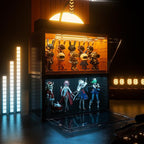 Mini Shipping Container Figurines Display Box