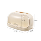 Display-Tissue Box with Support Spring