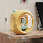 Space Capsule Wall-Mounted Acrylic Display Box
