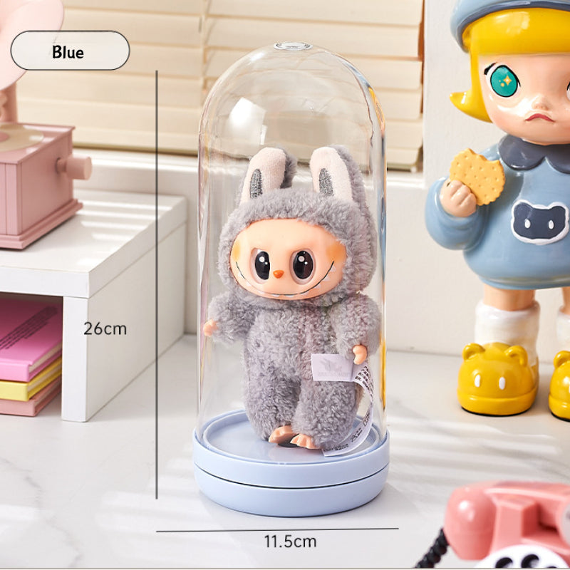 Mini Figurines Rotating Display Box with Lid
