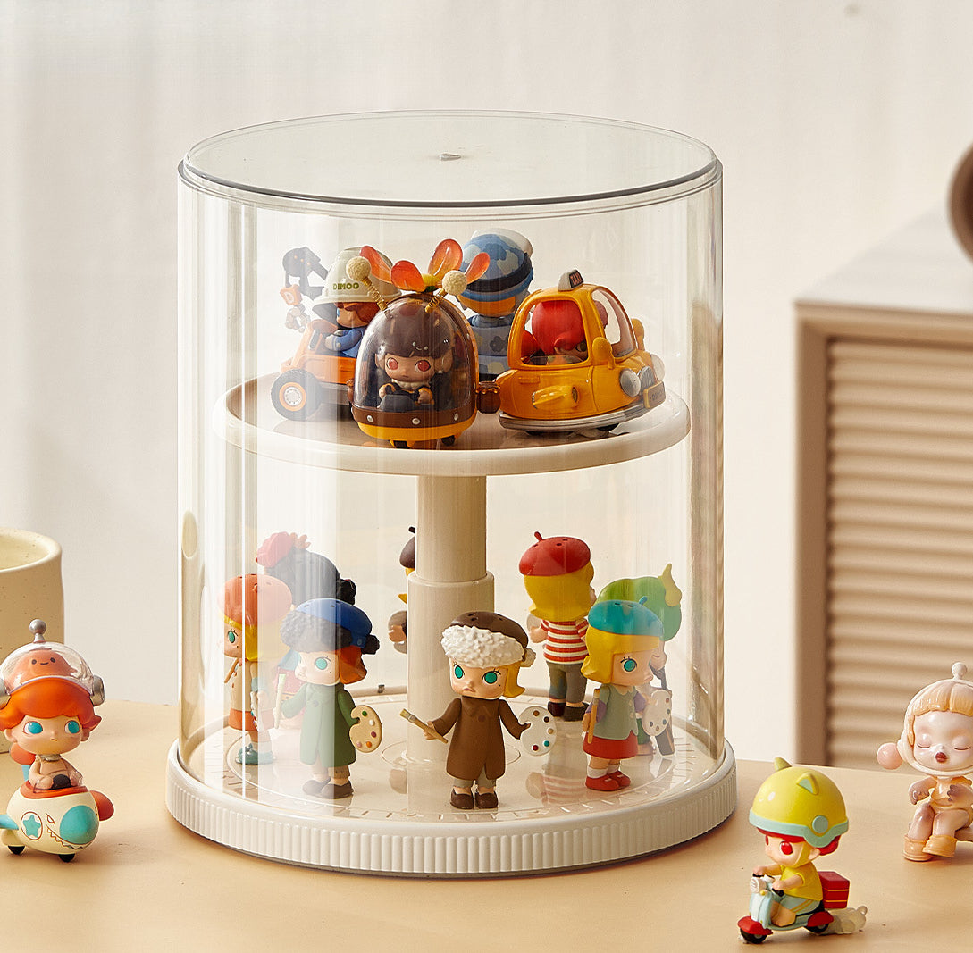 Height Adjustable Rotating Display Box