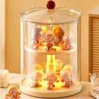 Height Adjustable Rotating Display Box