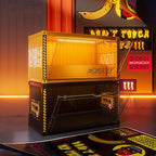 Mini Shipping Container Figurines Display Box