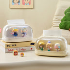 Display-Tissue Box with Support Spring